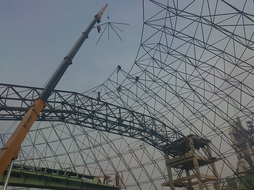 六盘水网架施工